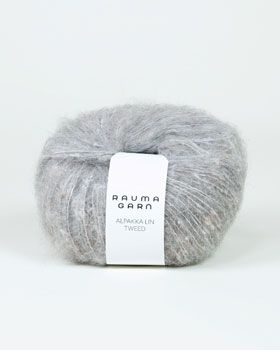 Alpaca Lin Tweed Warm Grey - Image 2